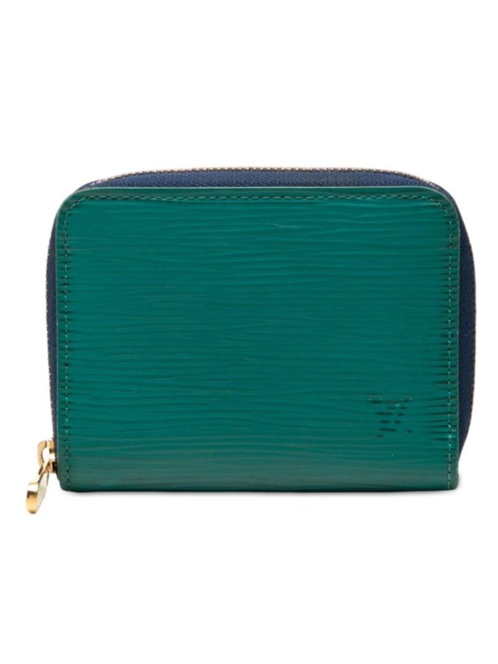 Louis Vuitton Epi Zippy Coin Purse Zip Around Emlord Green Leather